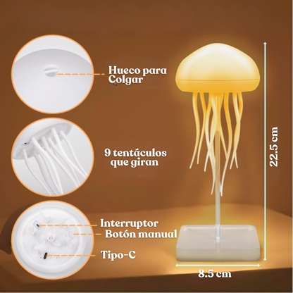 Lampara de Medusa Relajante